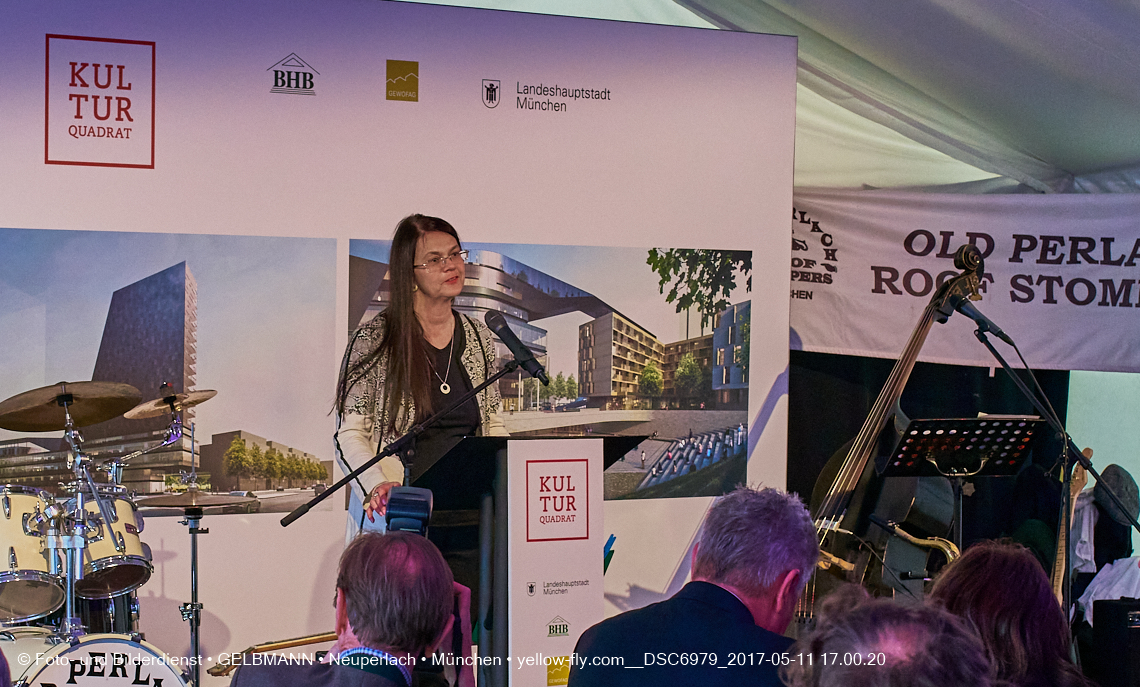 11. Mai 2017 - Grundsteinlegung für die LOGE und dem Kulturquadrat in Neuperlach